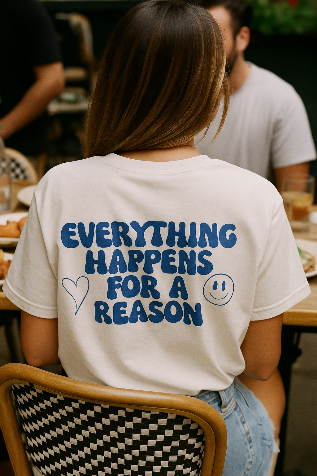 EVERYTHING HAPPENS T-SHIRT