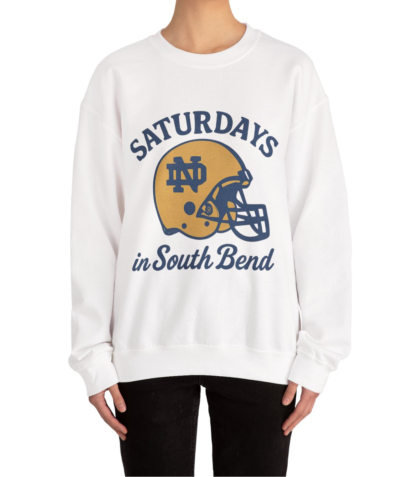 NOTRE DAME FOOTBALL SWEATSHIRT