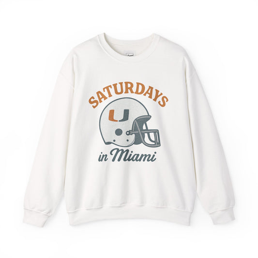 MIAMI FOOTBALL SWEATSHIRT