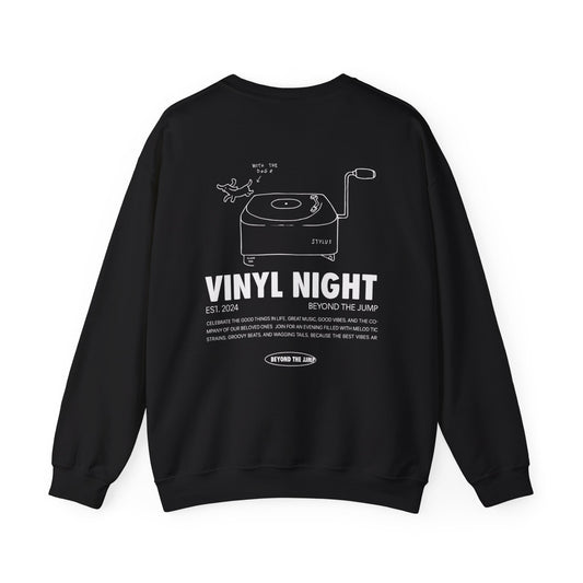 VINYL NIGHT SWEATSHIRT