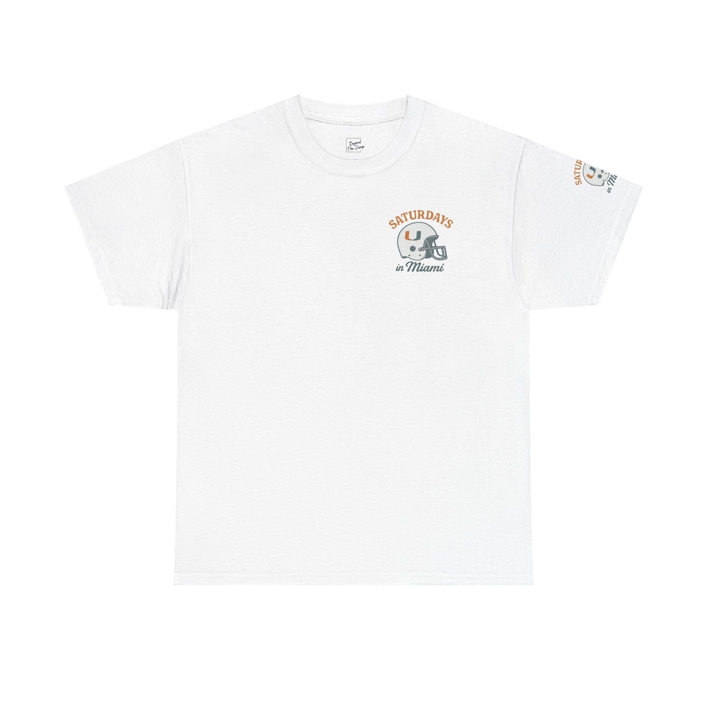 MIAMI FOOTBALL TEE