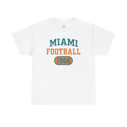 MIAMI FOOTBALL T-SHIRT