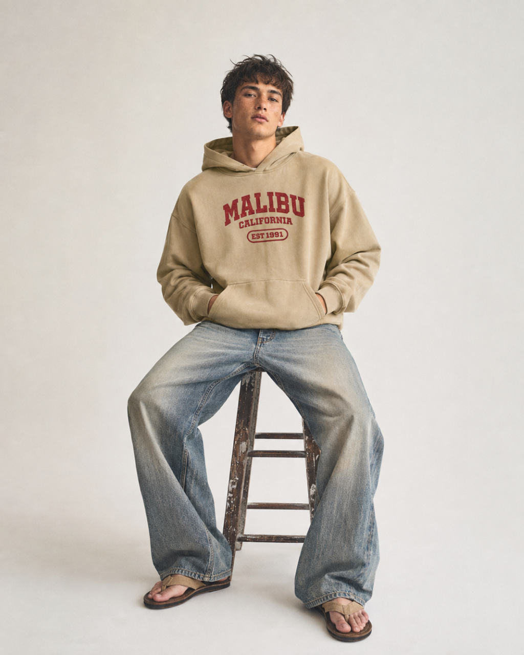 Malibu California Oversized Hoodie