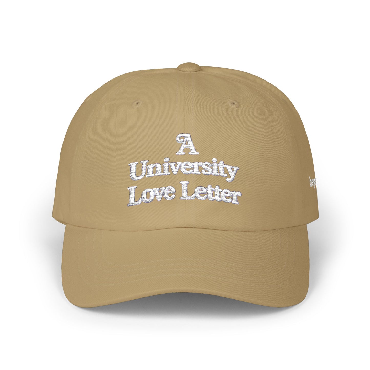 university love letter hat