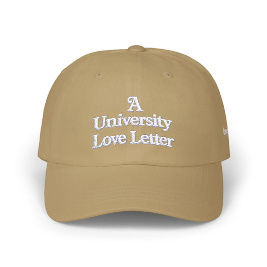 university love letter hat