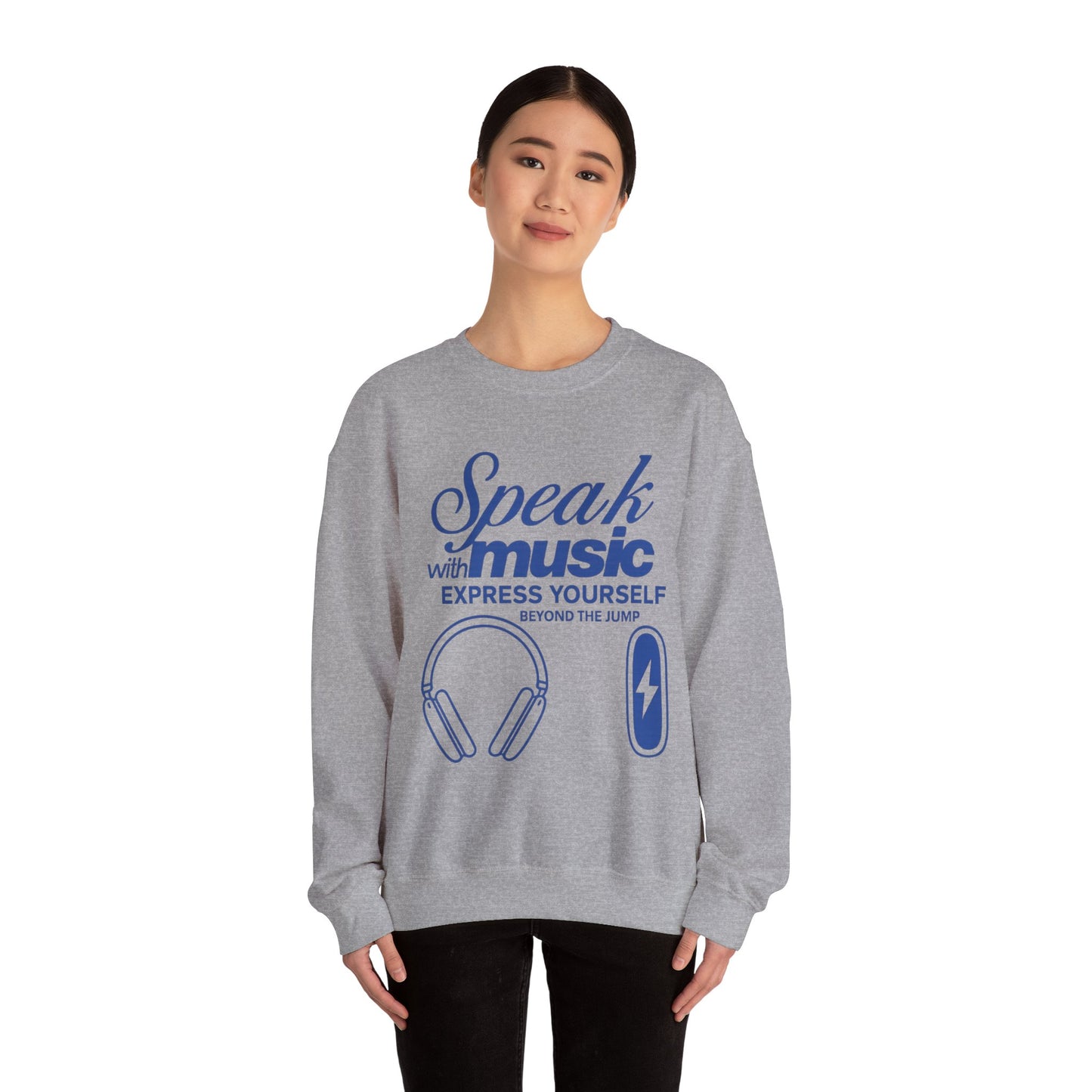 SPEAK WITH MUSIC SWEATSHIRT