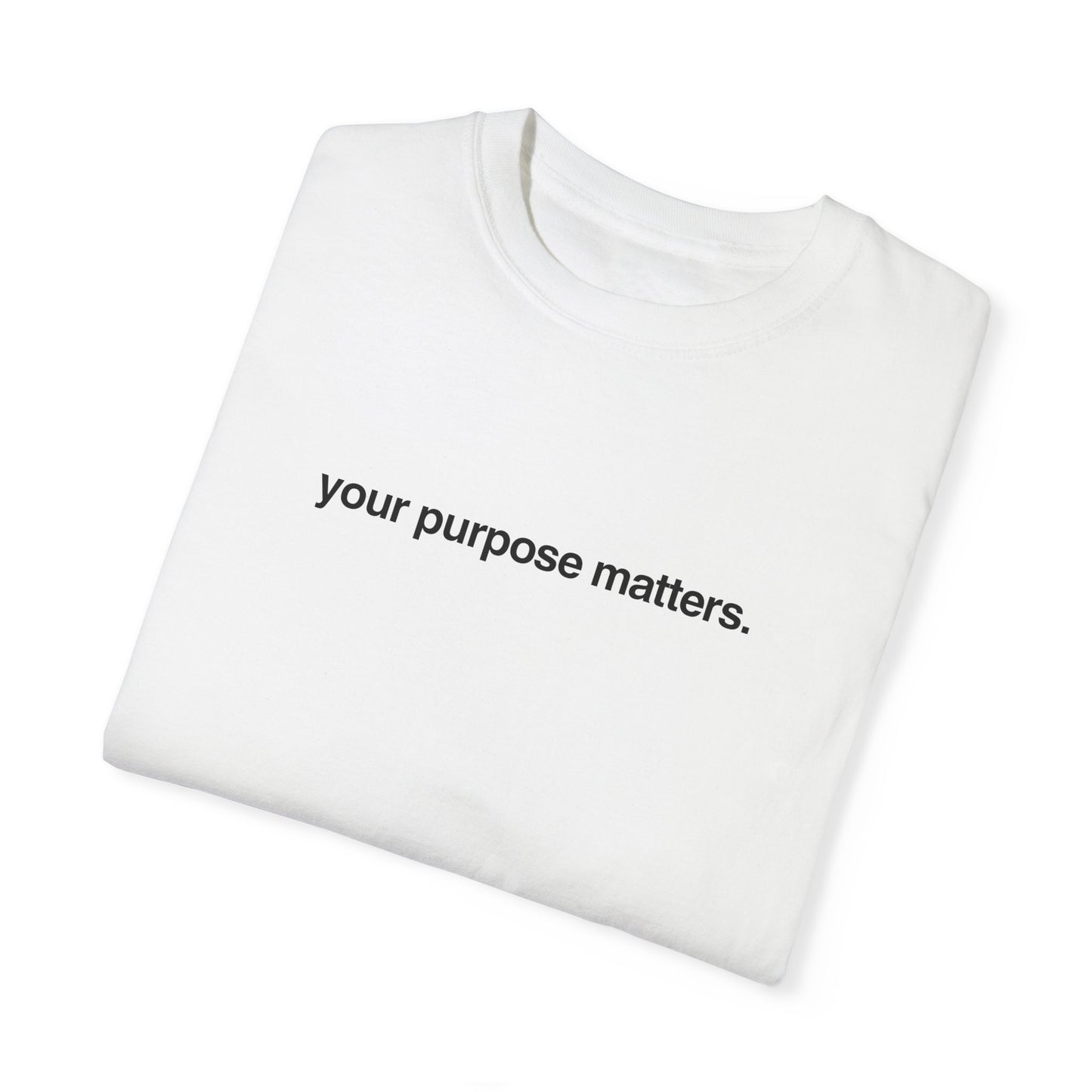 your purpose matters T-shirt