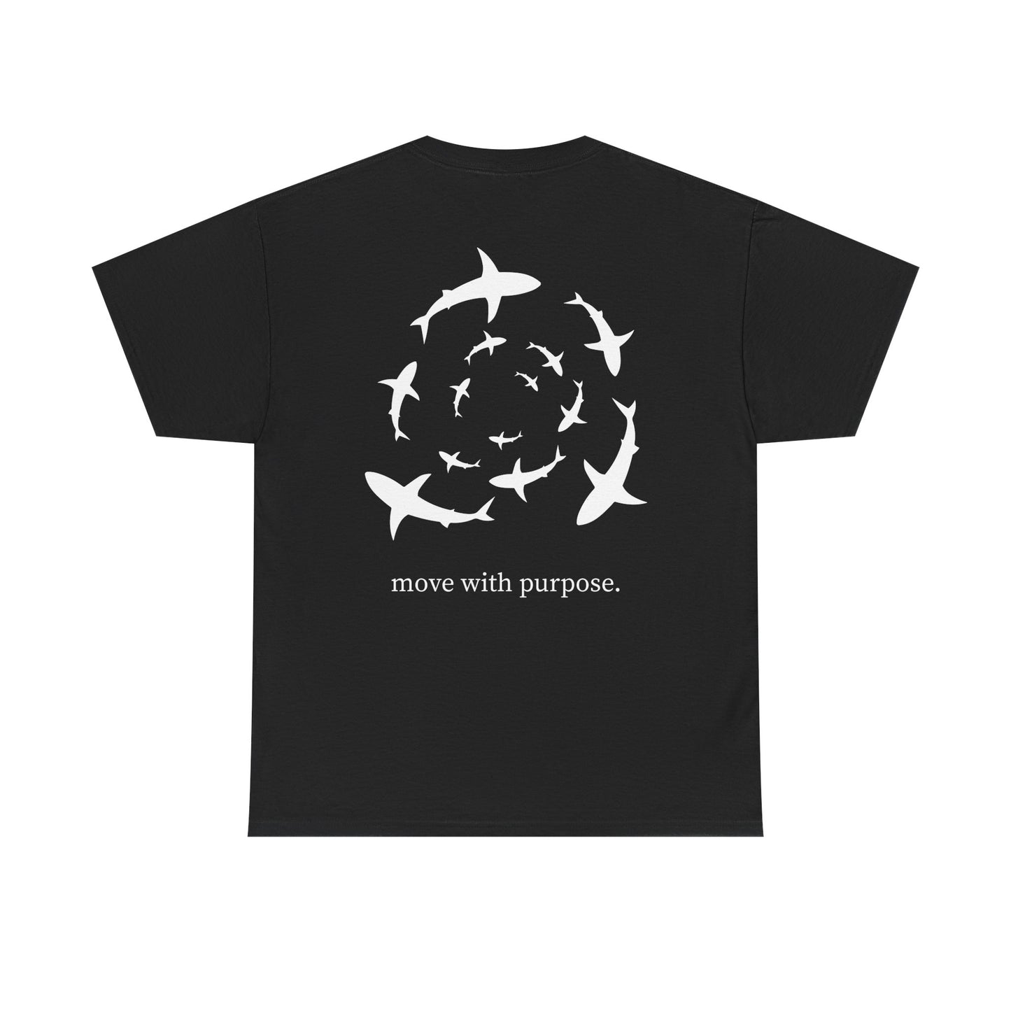 MOVE WITH PURPOSE SHARK T-SHIRT