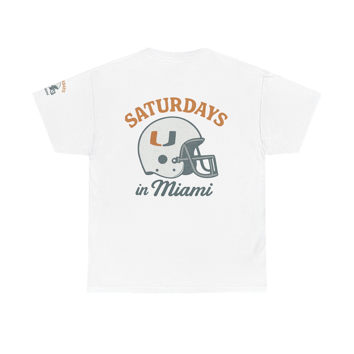 MIAMI FOOTBALL TEE