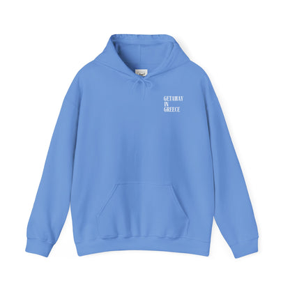 GETAWAY IN GREECE HOODIE