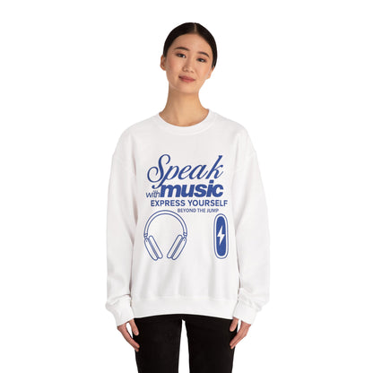 SPEAK WITH MUSIC SWEATSHIRT