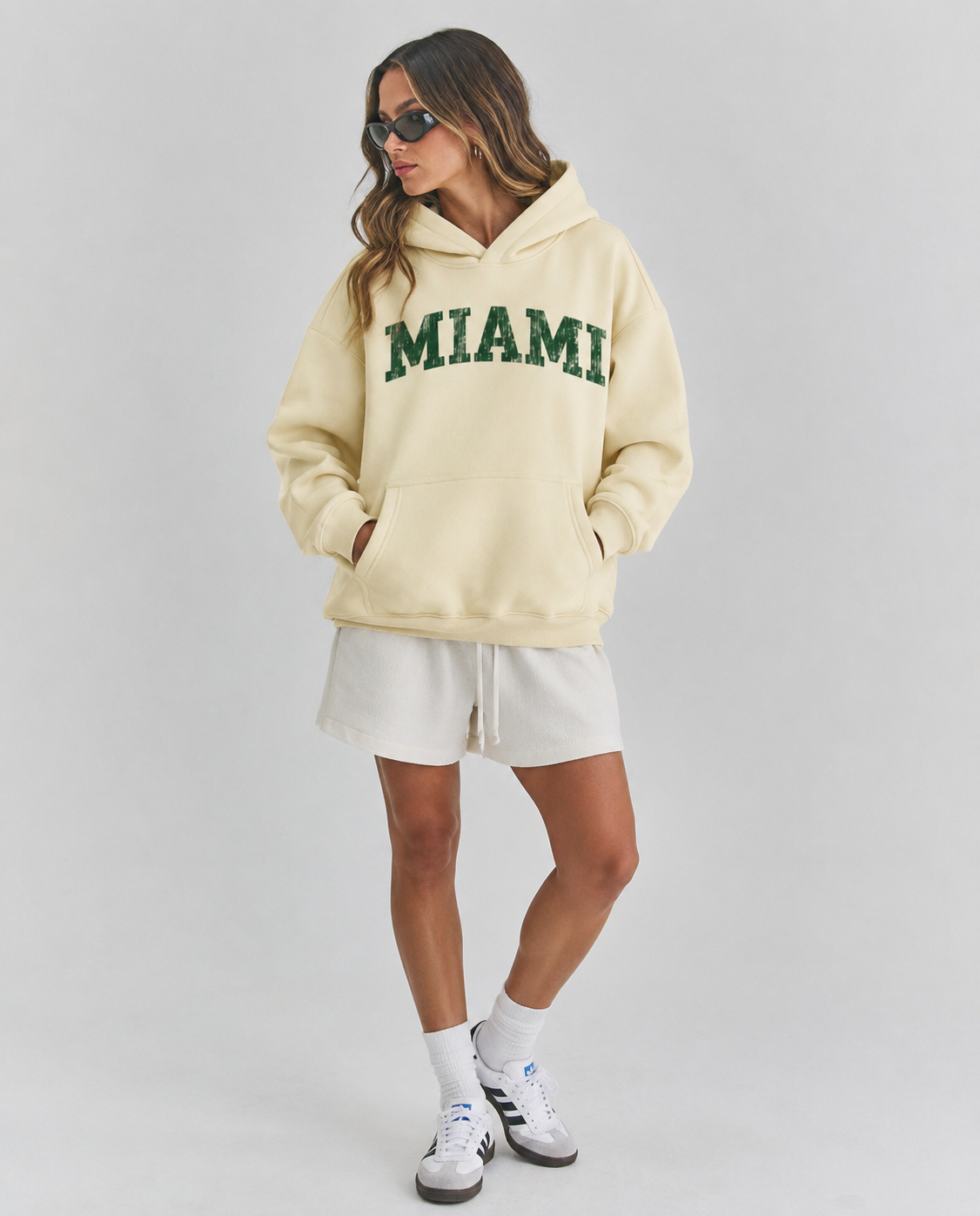 Vintange Miami Oversized Hoodie