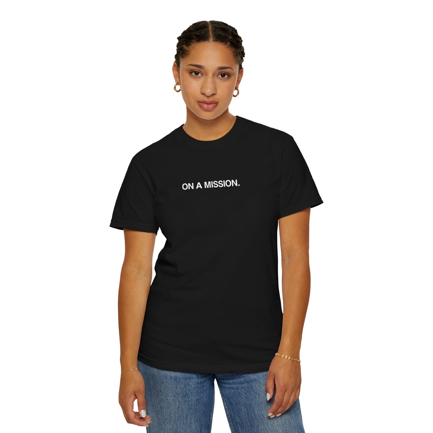 On a mission T-shirt