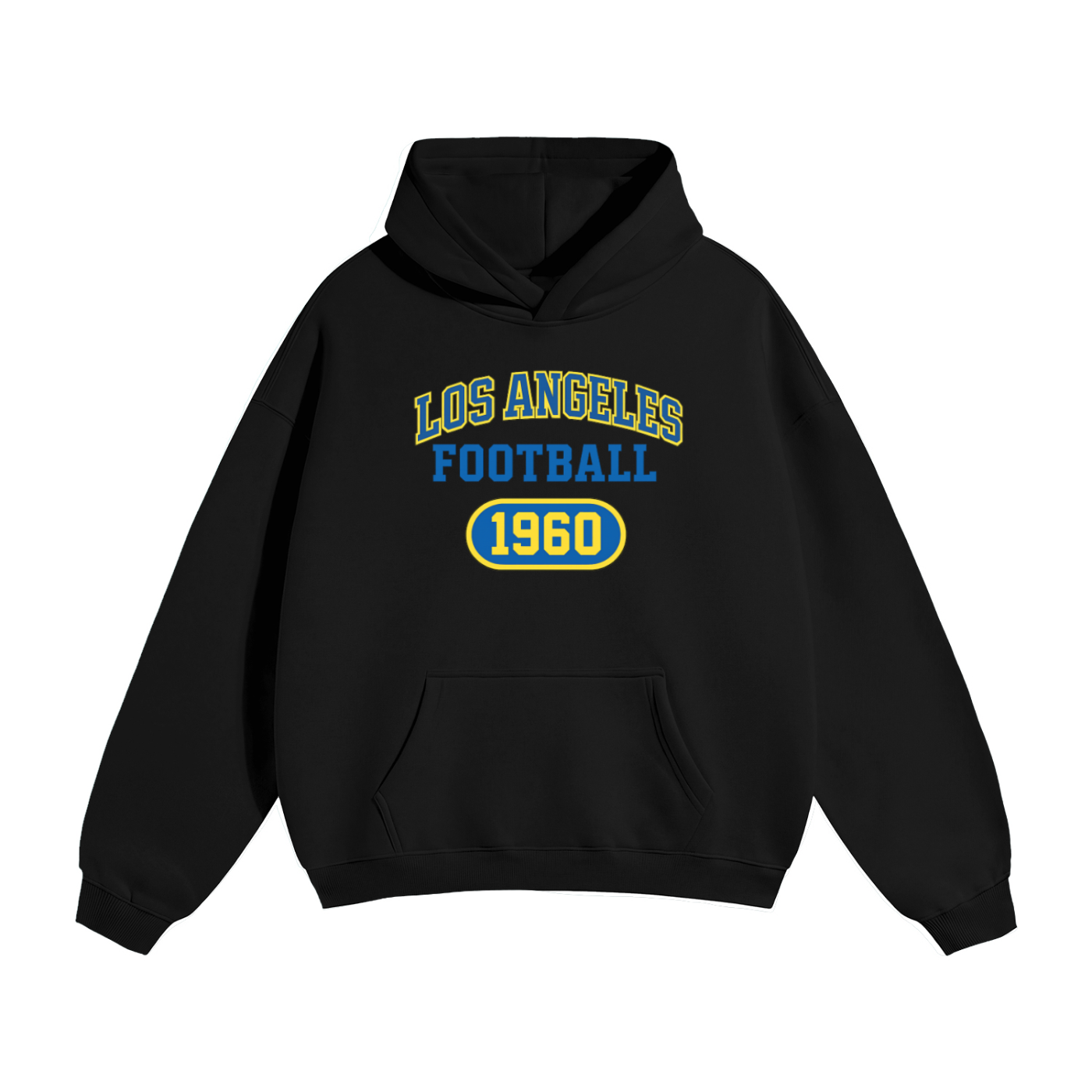 Retro Los Angeles Football Oversized Hoodie
