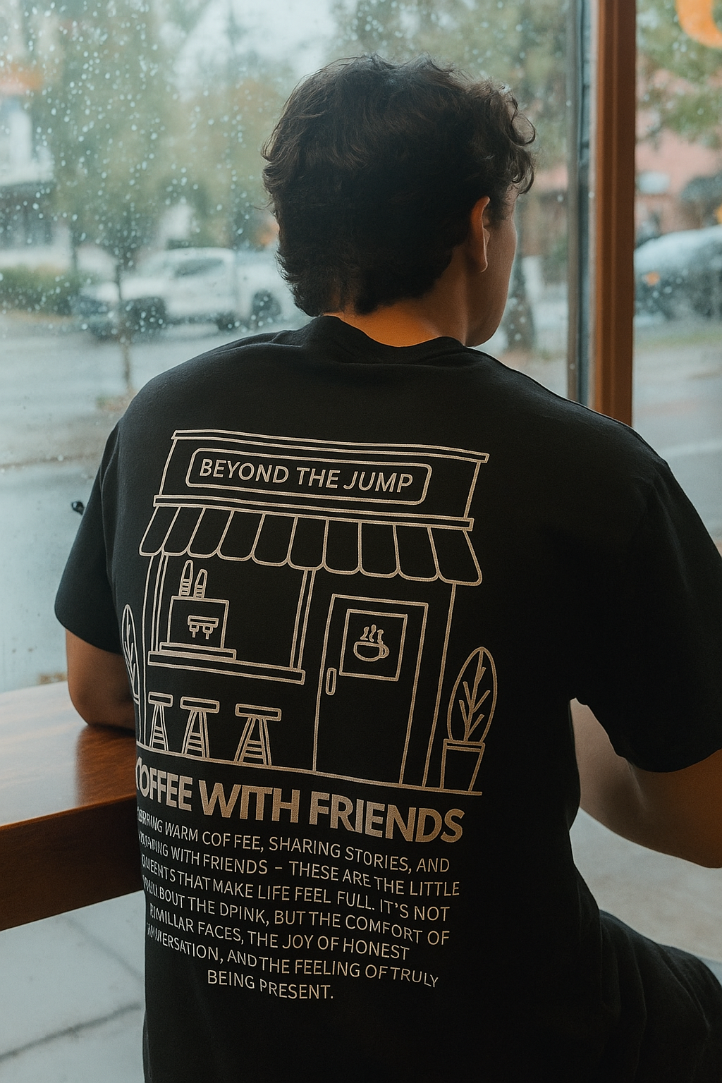 COFFEE WITH FRIENDS T-SHIRT