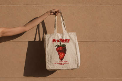 STRAWBERRY TOTE BAG