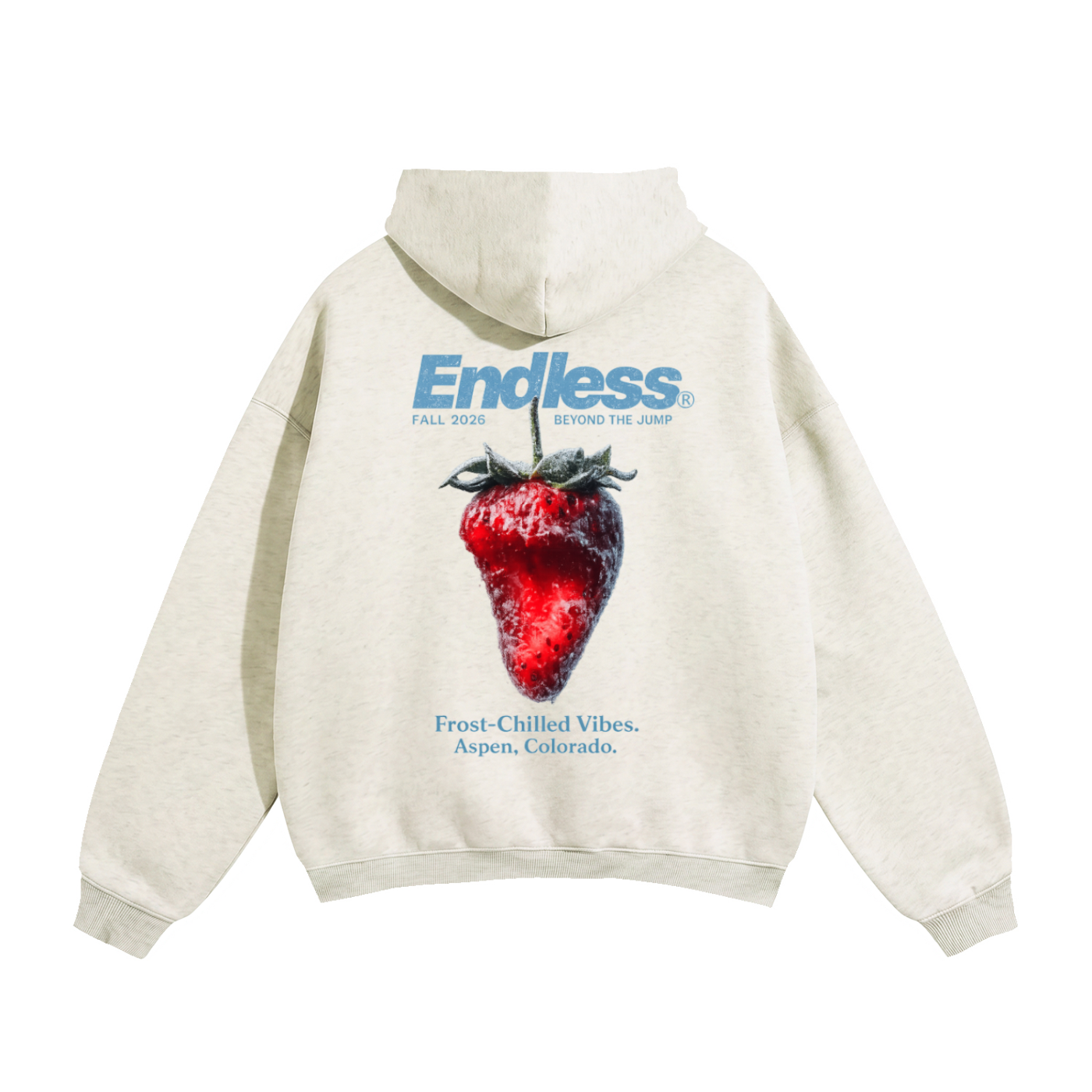 Chilled Strawberry Oversized Hoodie