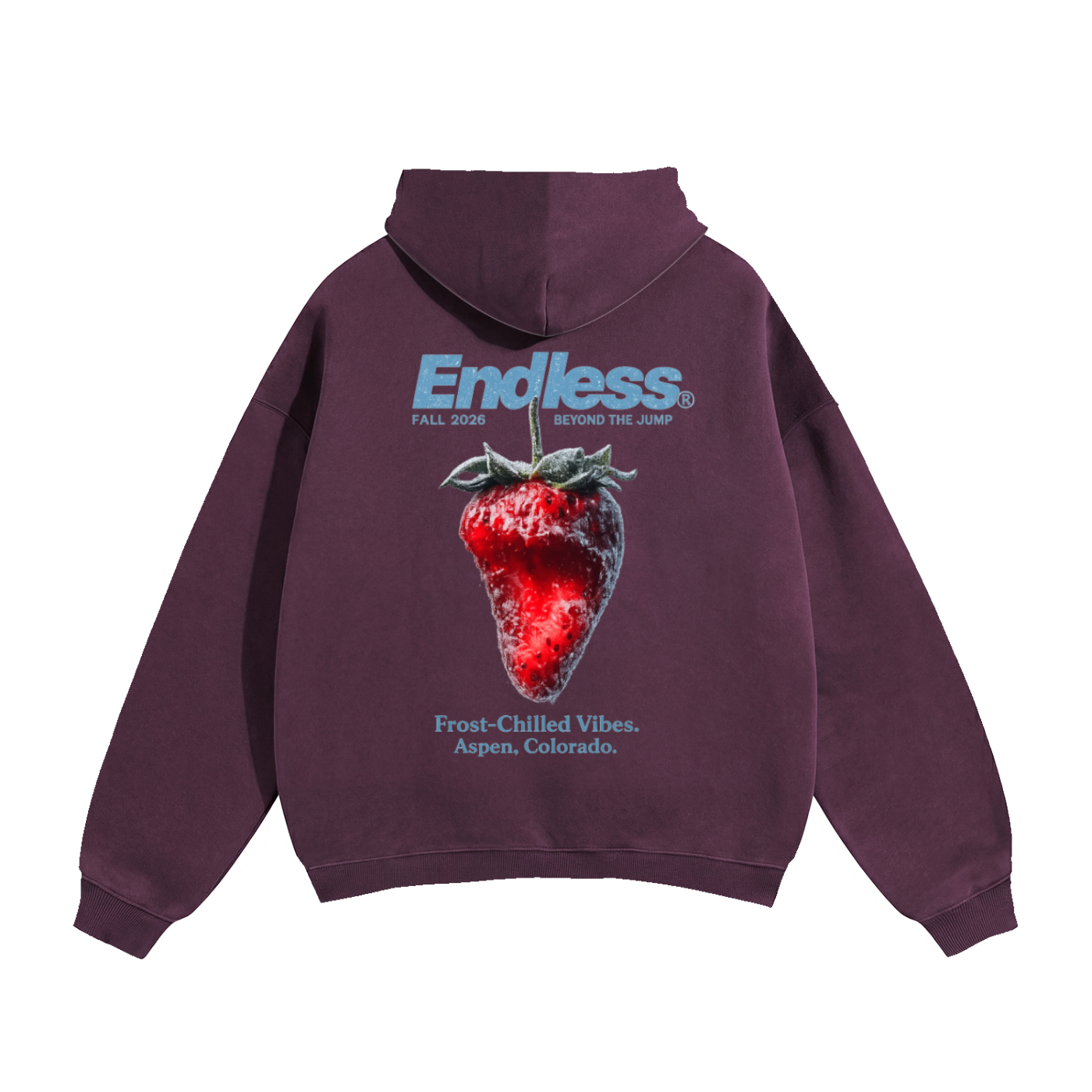 Chilled Strawberry Oversized Hoodie