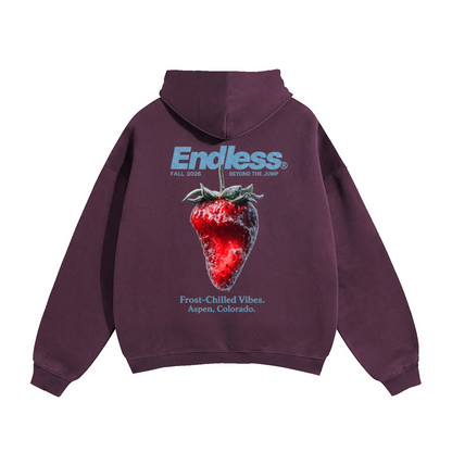 Chilled Strawberry Oversized Hoodie