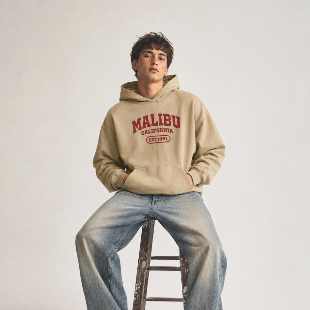 Malibu California Oversized Hoodie
