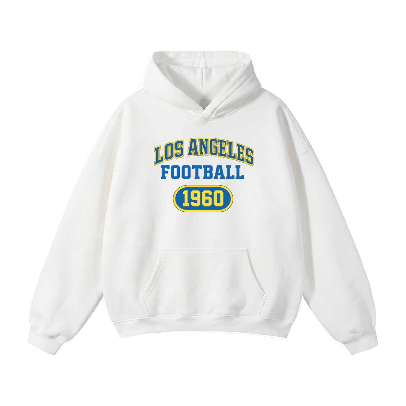 Retro Los Angeles Football Oversized Hoodie