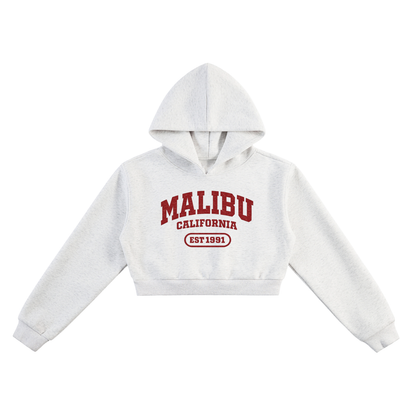 malibu cropped hoodie